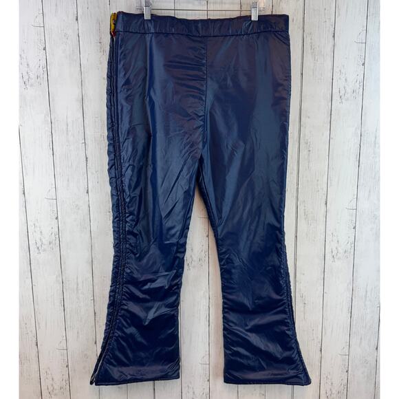 VTG Swing West Raven Bandanna Patchwork Reversible Ski Snow Pants Size Large - Picture 12 of 16